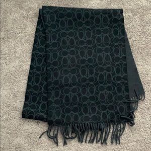 Coach wool scarf